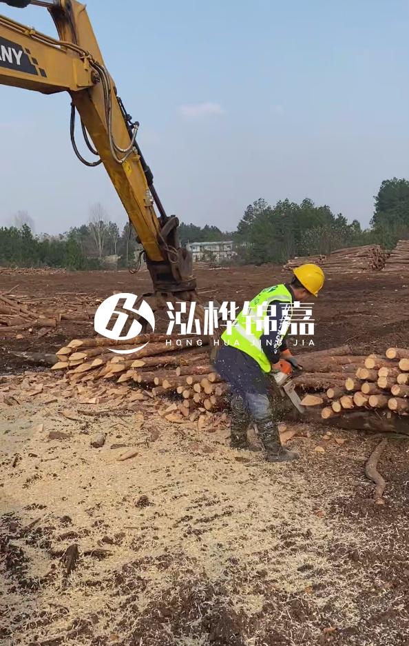 銅陵挖機打木樁專業(yè)施工-打松木樁一般算米還是算根？