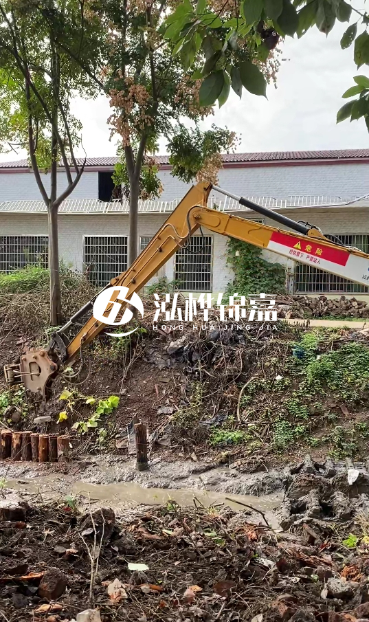 駐馬店挖機(jī)打木樁專業(yè)施工- 河道打木樁后木樁腐朽怎么防治？