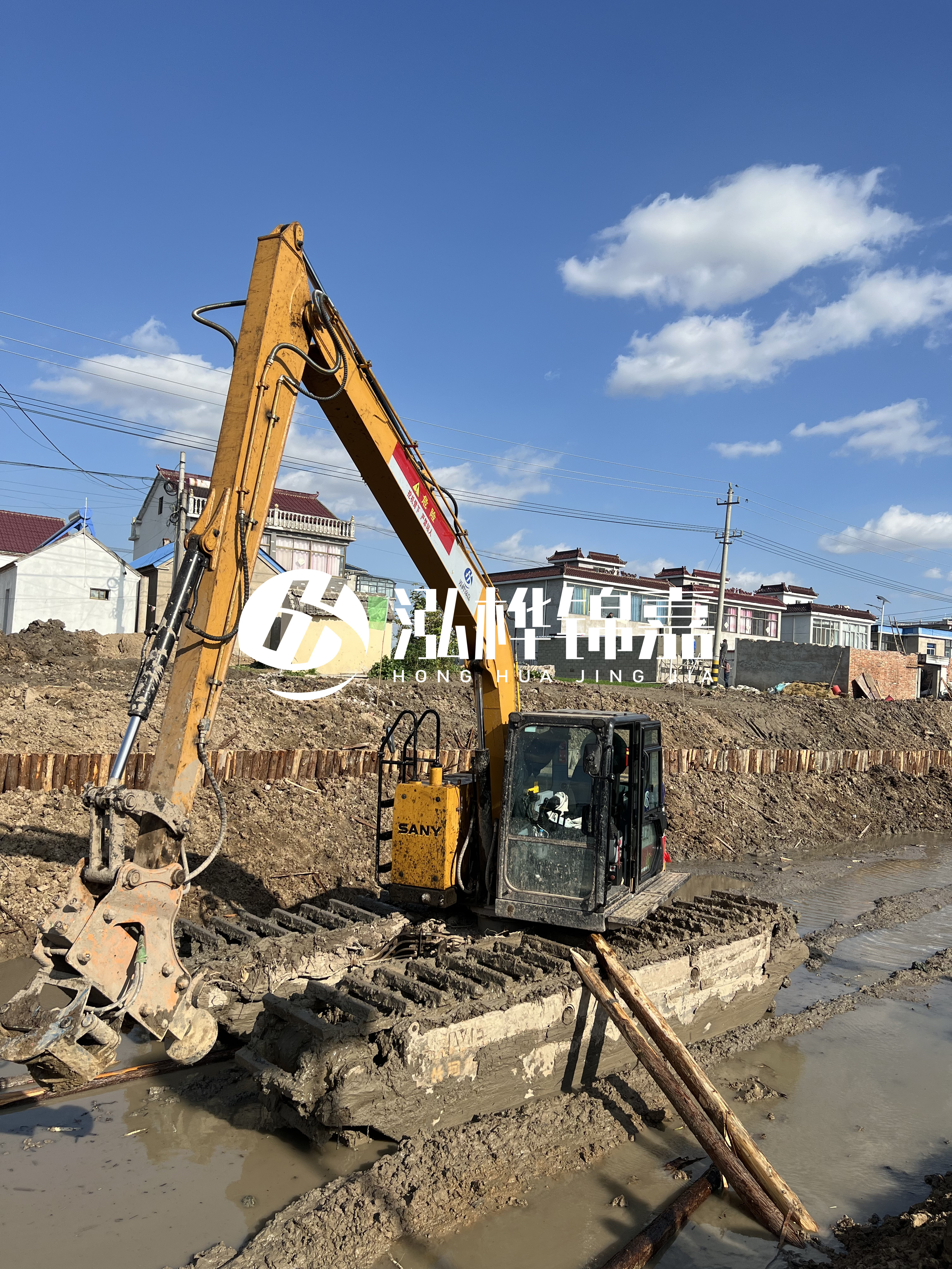 汕頭松木樁源頭廠家-河道護(hù)坡打樁對河岸保護(hù)有何作用？